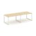 Стол переговорный SN-6O.SPRG-014.3 (3160х980х750) (Тиквуд Светлый/Металл Антрацит)