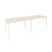 Рабочая станция на П-образном м/к Onix O.MP-RS-2.2.7 2360x720x750 (Тиквуд Темный/Белый Металл)