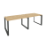 Рабочая станция на О-образном м/к Onix O.MO-RS-2.2.8 2360x800x750 (Тиквуд Темный/Белый Металл)