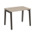 Стол рабочий на деревянных опорах Onix Wood OW.SP-1.7 980x720x750 (Тиквуд Светлый/Дуб Темный)