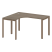 Стол криволинейный левый Metal System Style БП.СА-3 Л 1400x1200x750 (Дуб Наварра/Серый металл)