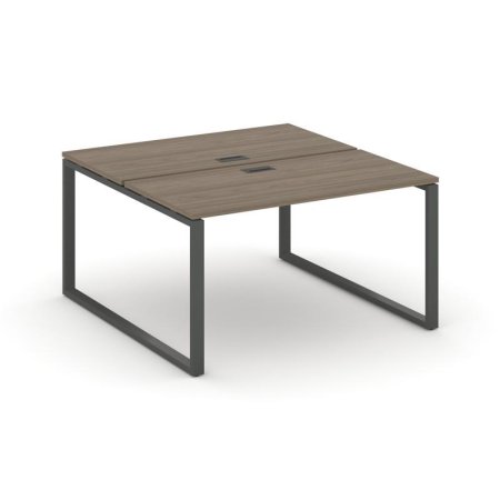 Рабочая станция 2-х сторонняя SN-6O.DRS-001 (980х1232х750) (Вяз Благородный/Металл Антрацит)