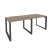 Рабочая станция на О-образном м/к Onix O.MO-RS-2.1.8 1960x800x750 (Тиквуд Темный/Белый Металл)