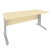 Стол письменный Riva ПЛ.СП-4 1600x720x750 (Орех Гварнери/Металлик)