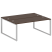 Рабочая станция Metal System Style БО.РАС-СП-2.5 1800x1475x750 (Дуб Наварра/Серый металл)