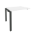 Наборный элемент рабочей станции на П-образном м/к Onix O.MP-1.NRS-1.8 980x800x750 (Тиквуд Темный/Белый Металл)
