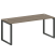Стол письменный Metal System Style БО.СП-5 1800x720x750 (Дуб Наварра/Серый металл)