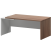 Стол руководителя левый Кортез KZ-18L 1800x900x750 (Темный шимо/Графит)