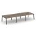 Рабочая станция 2-х сторонняя SN-5A.DRS-061 (2940х1232х750) (Тиквуд Светлый/Металл Антрацит)