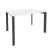 Стол рабочий на П-образном м/к Onix O.MP-SP-2.8 1180x800x750 (Тиквуд Темный/Белый Металл)