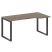 Стол криволинейный левый Metal System Style БО.СА-1 Пр 1600x900x750 (Дуб Наварра/Серый металл)