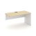 Стол-приставка к опорным элементам SN-D.OPRS-014(L) (1580х700х750) (Тиквуд Светлый/Антрацит)