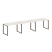 Рабочая станция Metal System Style БО.СМ-3.2 3600x720x750 (Дуб Наварра/Серый металл)