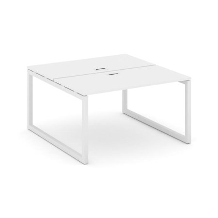 Рабочая станция 2-х сторонняя SN-5O.DRS-002 (1180х1232х750) (Белый/Металл Белый)