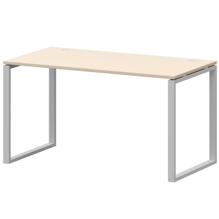 Стол на металлокаркасе Арго-М АМ.О-003 1400x730x760 (Бук/Белый)