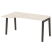 Стол эргономичный левый на деревянных опорах Onix Wood OW.SA-1L 1580x980x750 (Тиквуд Светлый/Дуб Темный)