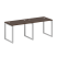 Рабочая станция Metal System Style БО.СМ-2.1 2000x720x750 (Дуб Наварра/Серый металл)
