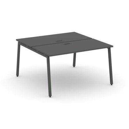 Рабочая станция 2-х сторонняя SN-4A.DRS-001 (980х1232х750) (Антрацит/Металл Антрацит)