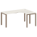 Стол криволинейный правый Metal System Style БП.СА-4 Пр 1600x1200x750 (Дуб Наварра/Серый металл)