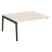 Наборный элемент рабочей станции на деревянных опорах Onix Wood OW.2.NRS-4.7 1580x1475x750 (Тиквуд Светлый/Дуб Темный)