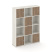 Стеллаж Locker Plus LK.K-006 1188x350x1593 (Дуб Аризона)