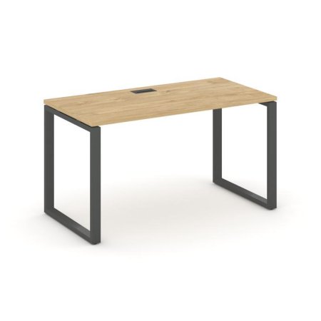 Стол письменный SN-6O.SP-002 (1180х600х750) (Тиквуд Светлый/Металл Антрацит)