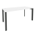 Стол рабочий на П-образном м/к Onix O.MP-SP-4.7 1580x720x750 (Тиквуд Темный/Белый Металл)