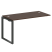 Проходной наборный элемент рабочей станции Metal System Style БО.ПРС-СП-1.3 1400x720x750 (Дуб Наварра/Серый металл)