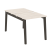 Рабочая станция на деревянных опорах Onix Wood OW.D.RS-2.0.7 780x1475x750 (Тиквуд Светлый/Дуб Темный)