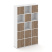 Стеллаж Locker Plus LK.K-009 1188x350x1983 (Дуб Аризона)