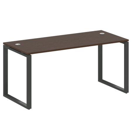 Стол письменный Metal System Style БО.СП-4 1600x720x750 (Венге Цаво/Антрацит металл)