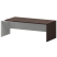 Стол руководителя левый Кортез KZ-22L 2200x900x750 (Темный шимо/Графит)