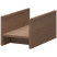 Подставка под системный блок Арго А-401 250x460x220 (Темный шимо)
