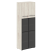 Шкаф комбинированный LOFTIS LHC 80.2 800х430х2253 (Дуб Бофорд)