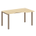 Стол криволинейный правый Metal System Style БП.СА-2 Пр 1400x900x750 (Дуб Наварра/Серый металл)