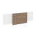 Царга стола руководителя Onix O.M-CSR-4 1340x450x54 (Дуб Аттик/Белый)