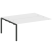 Проходной наборный элемент рабочей станции Metal System Style БП.ПРС-СП-2.5 1800x1475x750 (Дуб Наварра/Серый металл)