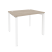 Стол рабочий на П-образном м/к Onix O.MP-SP-1.8 980x800x750 (Тиквуд Темный/Белый Металл)