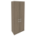 Шкаф высокий широкий Style Л.СТ-1.3 778x410x1980 (Вяз Благородный)