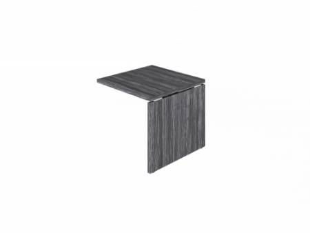 Брифинг на 2 человека FI-822. Фурнитура INOX 850x850x750 (Древесина Графит)
