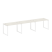 Рабочая станция Metal System Style БО.СМ-3.2 3600x720x750 (Дуб Наварра/Серый металл)