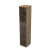 9П.005.10 Пенал высокий со стеклом (400x450x2045) (Teakwood)