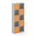 Стеллаж Locker Plus LK.K-008 798x350x1983 (Дуб Аризона)