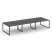 Рабочая станция 2-х сторонняя SN-6O.DRS-061 (2940х1232х750) (Тиквуд Светлый/Металл Антрацит)