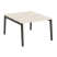 Рабочая станция на деревянных опорах Onix Wood OW.D.RS-2.2.7 1180x1475x750 (Тиквуд Светлый/Дуб Темный)
