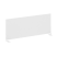 Экран боковой L900мм Metal System Style Б.ЭКР-90 900x18x348 (Дуб Наварра/Белый металл)