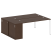 Рабочая станция с опорным шкафом-купе Metal System Style БП.РС-СШК-1.4 2010x1475x750 (Дуб Наварра/Серый металл)