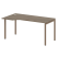 Стол криволинейный левый Metal System Style БП.СА-1 Л 1600x900x750 (Дуб Наварра/Серый металл)