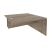 Наборный элемент рабочей станции Onix O.2.NRS-3.7 1380x1475x750 (Тиквуд Светлый)