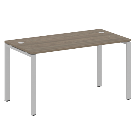 Стол письменный Metal System Style БП.СП-3 1400x720x750 (Вяз/Серый металл)